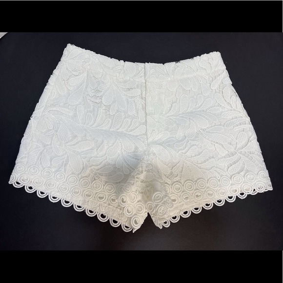 PARKER Designer Lace Shorts Dressy Lace Size 4 - Picture 7 of 16